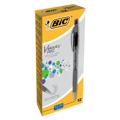 Vulpotlood Bic Velocity Pro HB 0.5mm grijs