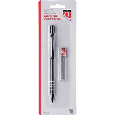 Vulpotlood Quantore 0.5mm + koker met 12 potloodstift