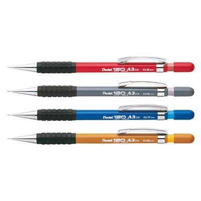 Vulpotlood Pentel A313 HB 0.3mm rood