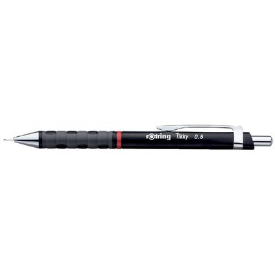 Vulpotlood rOtring Tikky 0.5mm zwart