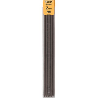 Potloodstift Bic Criterium HB 2mm HB koker à 6 stuks
