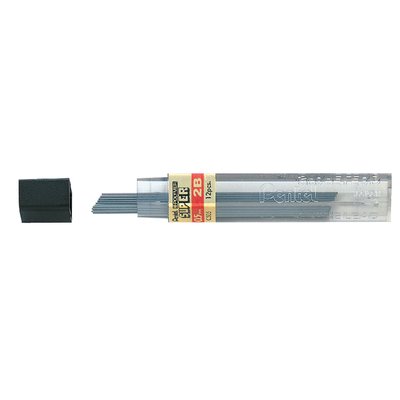 Mine Pentel 2B 0,5mm noir tube 12 mines