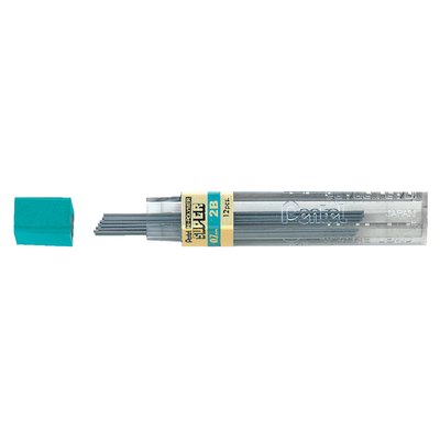 Mine Pentel 2B 0,7mm noir tube 12 mines