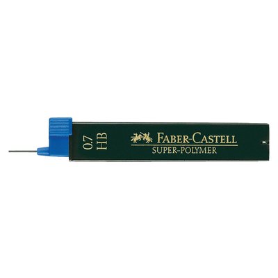 Mine Faber-Castell HB 0,7mm Super-polymer tube 12 mines