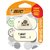 Gomme crayon BIC galet PVC tendre blanc 3 pièces