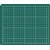 Snijmat A5 230x190mm groen