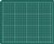 Snijmat A5 230x190mm groen
