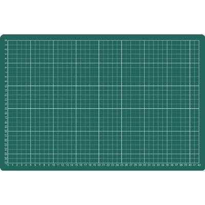 Snijmat A3 450X300mm groen