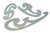 Burmester mal Rumold 81104 3-delig transparant