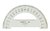 Gradenboog Linex 910 diameter 10cm 180graden transparant