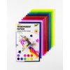 Transparant papier Folia 18.5x29.7cm 42gr 10 vel 10 kleuren foto