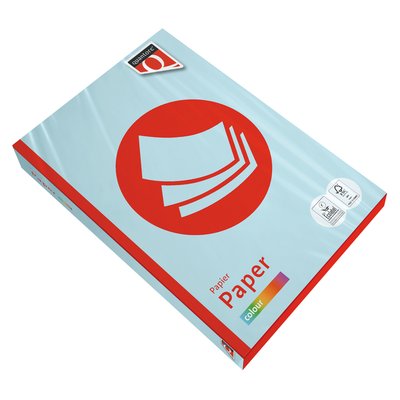 Papier copieur Quantore Colour A4 120g bleu clair 250 feuilles