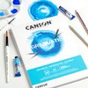 Aquarelpapier Canson Graduate Watercolour 20vel 250gr A5 natuurlijk wit foto