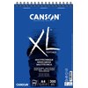 Mixed mediapapier Canson XL Textured Mixed Media 30vel 300gr A4 wit foto
