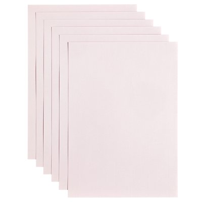 Kopieerpapier Papicolor A4 200gr 6 vel lichtroze