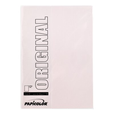 Kopieerpapier Papicolor A4 200gr 6 vel lichtroze