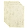 Papier copieur Papicolor A4 200g ivoire marbré 6 feuilles Photo