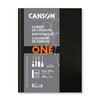 Carnet de croquis Canson Art Book One Couverture rigide 216x279mm 100 feuilles blanches 100g Photo
