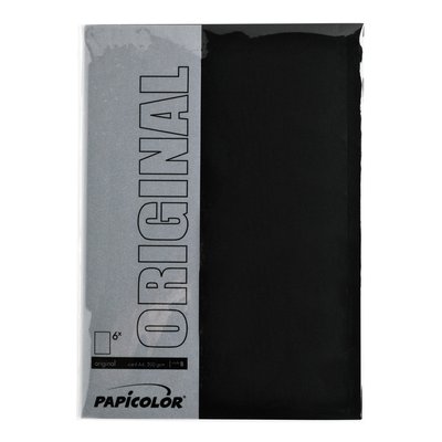 Papier copieur Papicolor A4 100g noir corbeau 12 feuilles