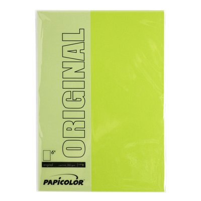 Kopieerpapier Papicolor A4 100gr 12 vel appelgroen