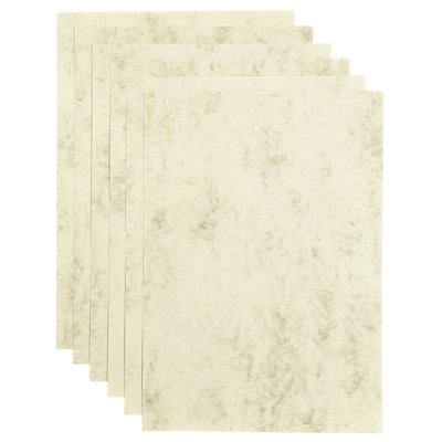 Kopieerpapier Papicolor A4 90gr 12 vel marble ivoor