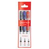Penseel Caran d'Ache medium, breed , fibre tip set à 3st foto