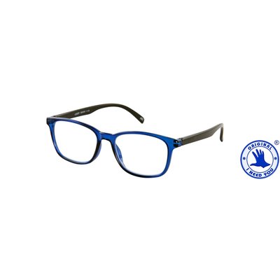 Leesbril I Need You +1.00 dpt Lucky blauw-zwart
