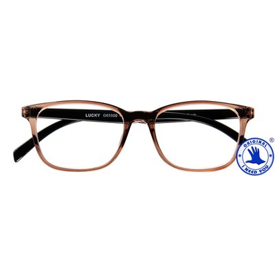 Leesbril I Need You +3.00 dpt Lucky bruin-zwart