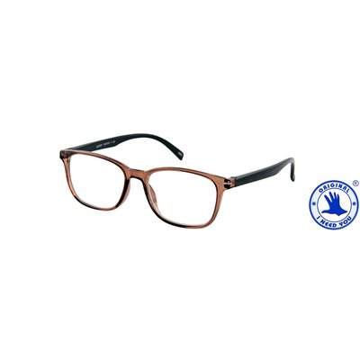 Leesbril I Need You +3.00 dpt Lucky bruin-zwart