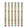 Fineliner Sakura Pigma Micron 05 basic set 6 kleuren foto
