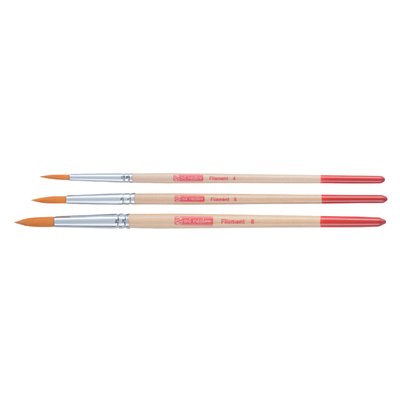 Penseel Talens Art Creation filament rond assorti set à 3 stuks