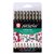 Brushstift Bruynzeel Sakura Pigma assorti 9 stuks