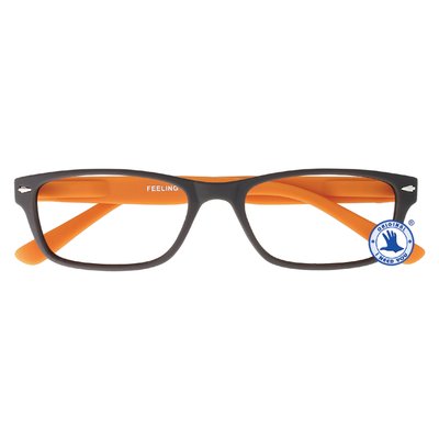 Leesbril I Need You +1.50 dpt Feeling bruin-oranje