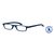 Leesbril I Need You +3.00 dpt Zipper blauw