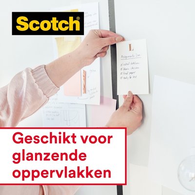Ruban adhésif Scotch Crystal 600 25mx19mm transparent + dévidoir