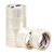 Verpakkingstape Quantore 50mmx60m PP transparant 6 rollen