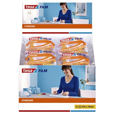 Plakband tesafilm® Standaard 33mx19mm transparant