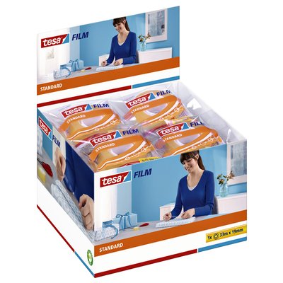 Plakband tesafilm® Standaard 33mx19mm transparant