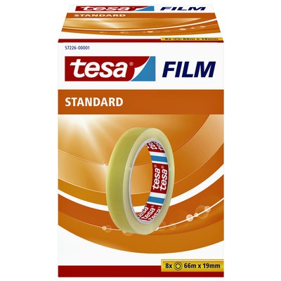 Plakband tesafilm® Standaard 66mx19mm transparant