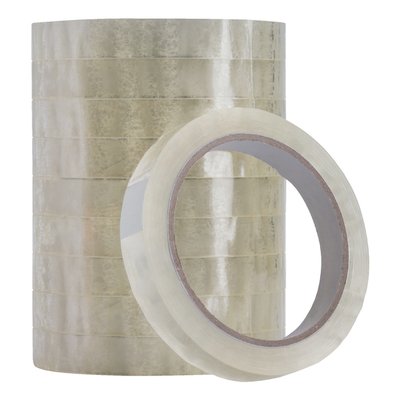 Plakband Quantore 15mmx66m transparant