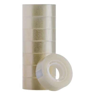 Plakband Quantore 19mmx33m transparant