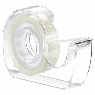 Ruban adhésif double face tesafilm® 7,5mx12mm transparent + dévidoir