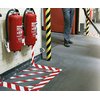 Ruban de signalisation tesa® Signal Universal 66mx50mm rouge/blanc Photo