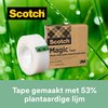 Plakband Scotch Magic 900 19mmx30m onzichtbaar mat foto