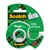 Ruban adhésif Scotch Magic 810 15mx19mm invisible + dévidoir