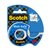 Plakband Scotch 19mmx16.5m Wall Safe + handdispenser