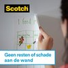 Plakband Scotch 19mmx16.5m Wall Safe + handdispenser foto