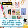 Plakband Scotch 19mmx16.5m Wall Safe + handdispenser foto