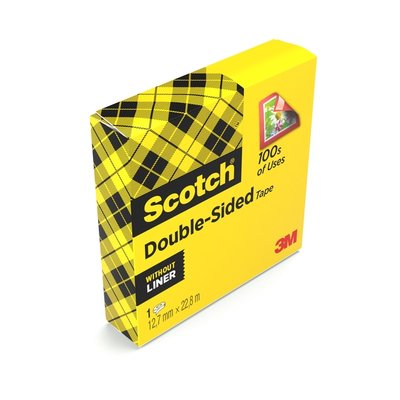 Ruban adhésif Scotch 665 22,8mx12mm double face