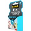 Ruban adhésif double face Scotch Transparent 1,5mx19mm Photo